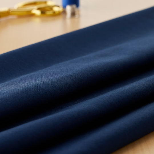 Northcott Premium Quilt Solid Navy Cotton Fabric